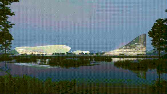 “太湖浮蓮”！萬豪空間結構助力無錫奧林匹克體育產(chǎn)業(yè)中心項目