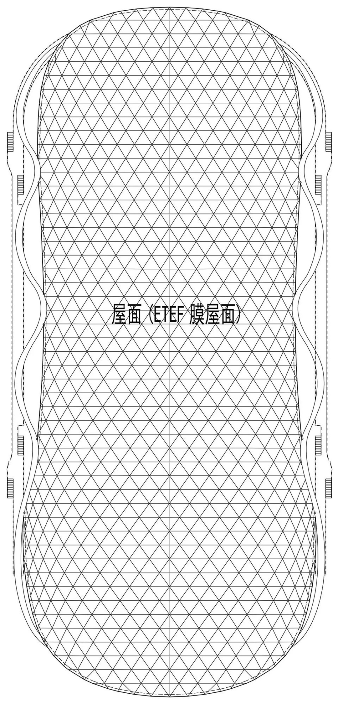 帆影碧波|風雨操場上的ETFE膜結(jié)構(gòu)穹頂