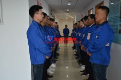 萬(wàn)豪膜結(jié)構(gòu)晨會(huì)學(xué)習(xí)：進(jìn)入作業(yè)場(chǎng)所前，必須成為能夠好好回應(yīng)的人